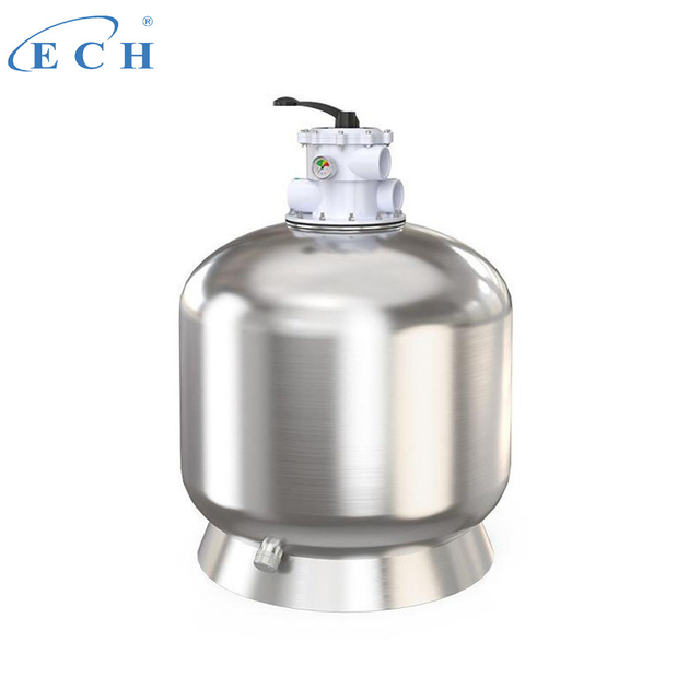 Top-Discharge Sand Cylinder (Stainless Steel)