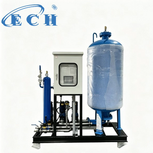 Automatic degassing constant pressure water refill device