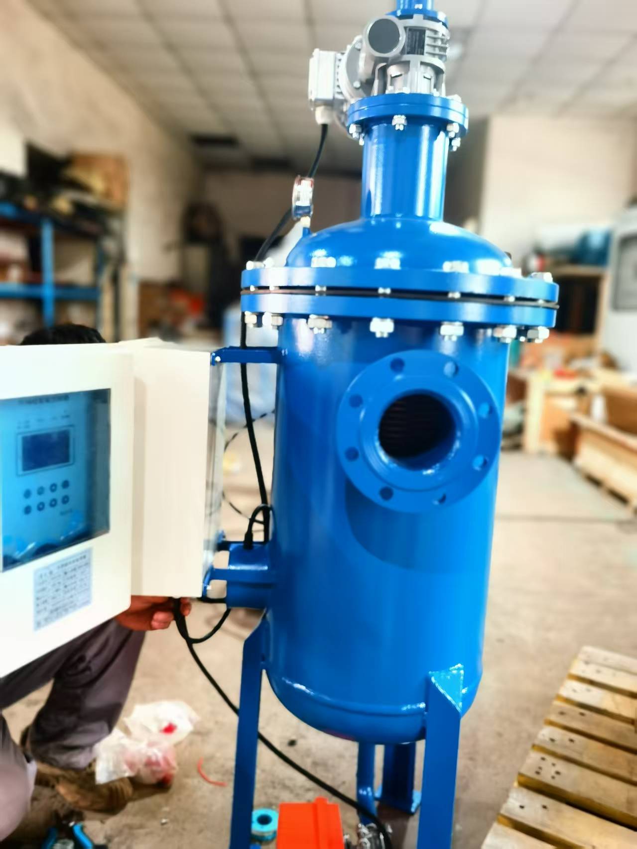 Self‑cleaning Filter